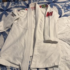 Woldorf Jiu Jitsu Brazilian GI Size 5 A3 Top Pants And Belt