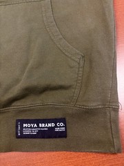 Moya Brand Jiu Jitsu Hoodie Medium Army Green MMA BJJ Rare