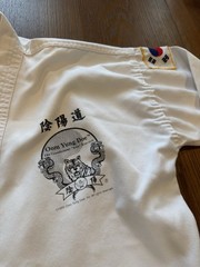 Swift MTI Gi Karate Martial Arts Jacket With Patches Youth OOM YUNG DOE