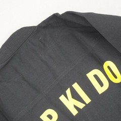 Wasuru Budo Uniform Size 3 Black Hap Ki Do