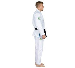 Fuji Sports Flow Tech Breathable Mens Brazilian Jiu Jitsu Gi JiuJitsu BJJ White