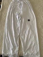 MOOTO Challenger Uniform White Pants Only WT (World Taekwondo) TKD 190(5) New