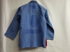 Gracie Barra Equipe Storm Jiu Jitsu Gi Storm Blue No Patches Kimono TOP ONLY A0