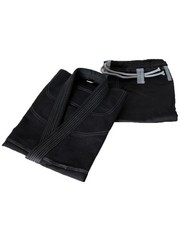 Black BJJ Gi Uniform Brazilian Jiu Jitsu Kimono Judo Training Suit w/ free Belt