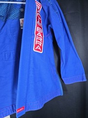 Gracie Barra Atleta BJJGi Jacket Kimono Top A0 Blue Equipe GB Edition Jiu-Jitsu