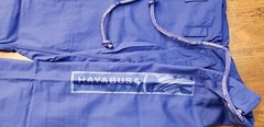 Hayabusa Blue Gi A4