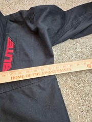 Elite Sports BJJ Gi Womens F3 Black Red Jiu-Jitsu Kimono Jacket Pants