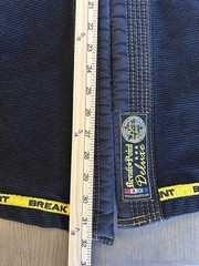 Break Point Deluxe BJJ Gi Jacket A2 Black Competition Team Jiu Jitsu Kimono