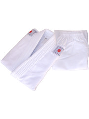 Martial Sports Premium Flag Kids Brazilian Jiu Jitsu Gi – White – Free Belt
