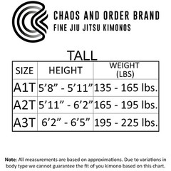 Chaos and Order Base Label BJJ Gi A2H