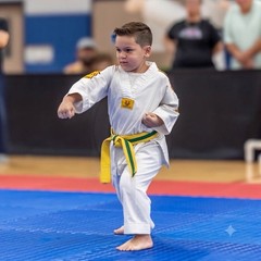 TIGER Kids Taekwondo Student Uniform with White Belt