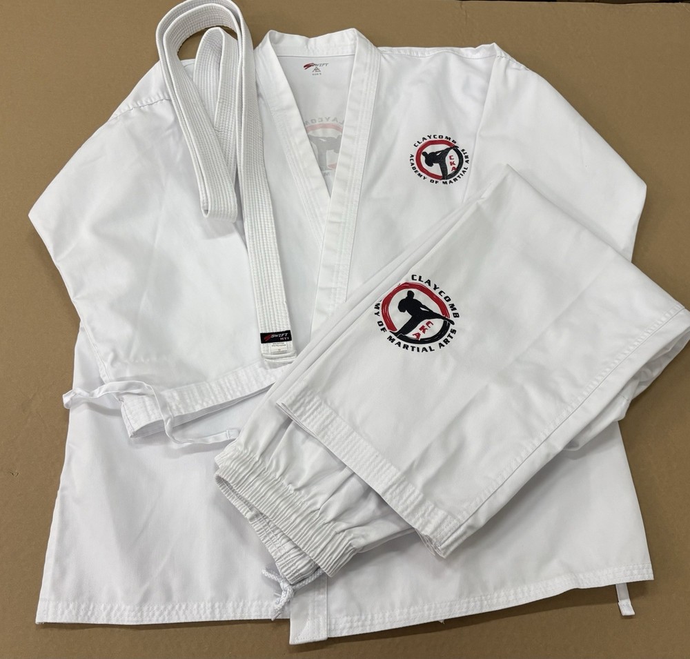Claycomb Academy Jiu-Jitsu Adult Martial Arts Uniform Kimono Size 5