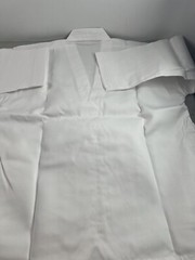 Taekwondo Karate Martial Arts Kid Youth Size 2 White Pants Shirt Set with Belt