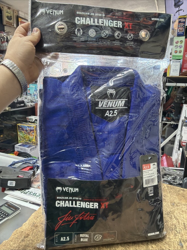 Venum Challenger XT BJJ Gi Royal Blue Size A2.5 #VENUM-05412-004