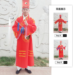 Wudang Taoist Robes Wushu kung Fu Tai Chi Morning Exercise Uniforms With Hat