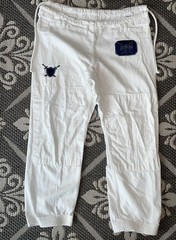 Men’s White Atos BJJ GI + Rash Guard Set Size A2