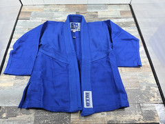 OnTheMat OTM 000 kids Brazilian Jiu Jitsu Gi Jiu-Jitsu BJJ – Blue With Pants