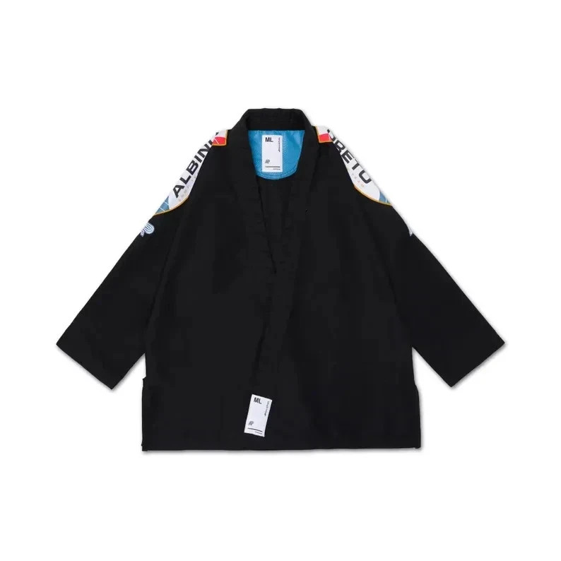 Shoyoroll x Albino & Preto BRG Comp BJJ Gi Black 450 GSM Jiu Jitsu Kimono