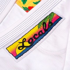 Albino and Preto Batch 78 Locals Kimono White BJJ Gi JIU JITSU Kimono 450GSM