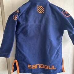Sanabul jiu jitsu gi Youth Size KO blue & Orange top only