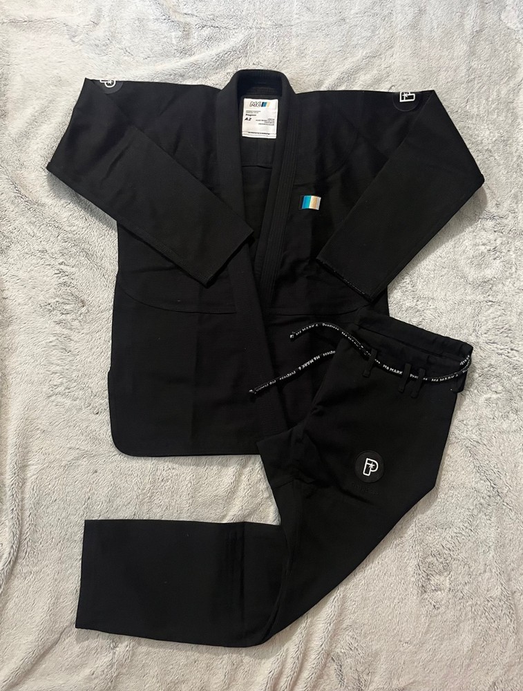 Progress M6 Mark6 Black Mens Brazilian Jiu-Jitsu BJJ Gi A2L
