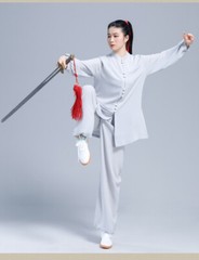 Summer Tai Chi Clothes Wushu Clothing Kung Fu Dress Martial Art Uniform Flowy