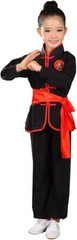 Kids Kung Fu Clothing Traditional Tai Chi Uniforms for Boys X-Large, Black