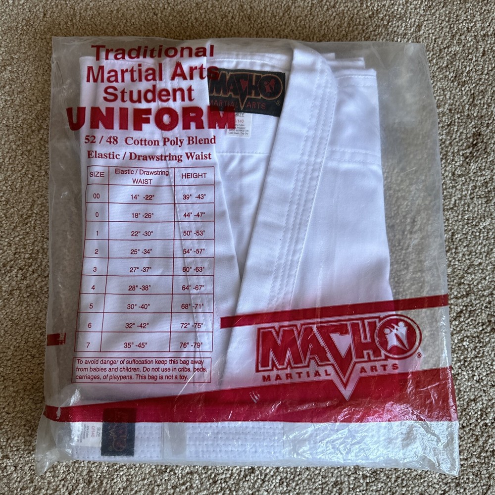 Macho Traditional Martial Arts Uniform