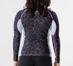 Fuji Womens Blossom MMA BJJ Jiu Jitsu LongSleeve Long Sleeve LS Rashguard Pink