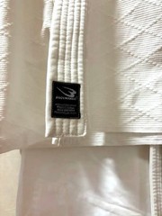 Japanese Judo Gi Uniform Bodymaker Top And Bottom Set With White No. 2 Belt
