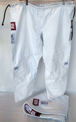 Scramble Athlete 2 BJJ Kimono Gi A4 Top and Bottom White