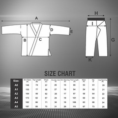 FADI BJJ Gi 450 GSM Pearl Weave Jiu Jitsu Kimono MMA Grappling Uniform
