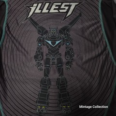 RARE ILLEST WORLWIDE x VOLTRON BRAZILIAN JIU JITSU BJJ MMA RASH GUARD SIZE LARGE