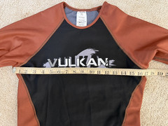 2 Vulkan Jiu Jitsu Flight Wear Tops Shirts – Size Small & US 8