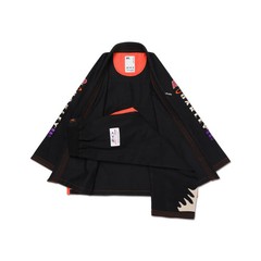 New Albino and Preto x OAKLEY® GI BJJ 450 GSM BJJ Jiu Jitsu Kimono Competitor