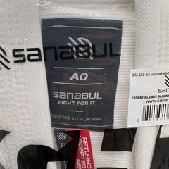 Sanabul Essential BJJ Gi Men Brazilian Jiu-Jitsu Lightweight White A0