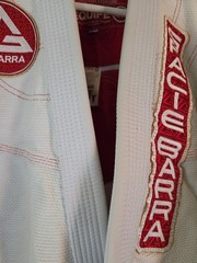Gracie Barra Storm Kimono Jacket Only Adult Size A0 White MMA Jiu Jitsu BJJ GUC