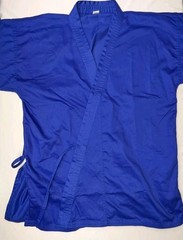 Gi Unisex Adult Size 5 Blue Top/Bottom + White Belt BJJ Blue 400 Cotton/Poly