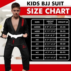 Ashes Sports Kids Ultra Light Preshrunk IBJJF Approved Lightweight BJJ Gi