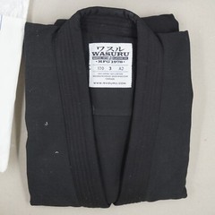 Wasuru Budo Uniform Size 3 Black Hap Ki Do