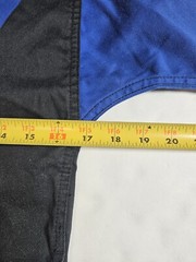 Martial Arts Demo Team Uniform V Neck Shirt Blue And Black Kids Size 000