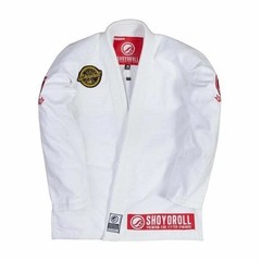Shoyoroll BJJ Gi Batch #71 Competitor Retro White Kimono Uniform + Bag New