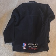 Tatami American Badass BJJ Gi Jacket & Pants Set A4 Black Adult Unisex
