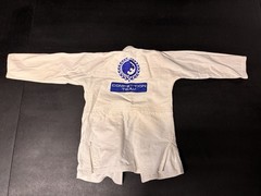 Renzo Gracie Original (Vintage) – Jiu-Jitsu Gi Uniform w/ Belt, White/Blue, A5/8