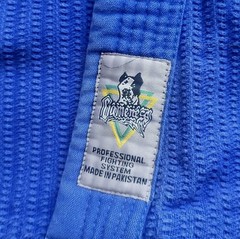 Gameness A2 Brazilian Jiu-Jitsu BJJ Professional Fighting System Jacket Blue
