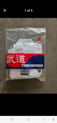 Taekwondo Costume Uniform Size 000 ( 3’7″ -110 cm ) Unisex White