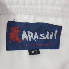 Arashi Tokaido Karate GI Uniform Top White Jacket Martial Arts #7