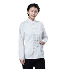 Women Traditional Chinese Tang Suit Jacket Coat Martial Arts Taichi Uniform Hot