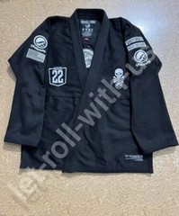 Shoyoroll Batch 115 Heartbreakers RVCA X BJJ Gi Black 450 GSM Uniform With Bag