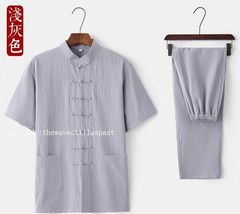 Chinese Kung Fu Cotton Uniform Martial Arts Tai Chi Suit Wushu Tang Suit Clothes